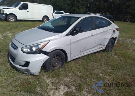 2016 Hyundai Accent Se z USA, uszkodzony, nr VIN KMHCT4AE9GU028237